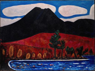 Mont Katahdin, Maine, syksy - Marsden Hartley — näkymä teoksesta