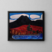 Mont Katahdin, Maine, syksy - Marsden Hartley — kehystetty taideteos seinällä