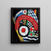 Peinture n° 46 - Marsden Hartley — kehystetty taideteos seinällä