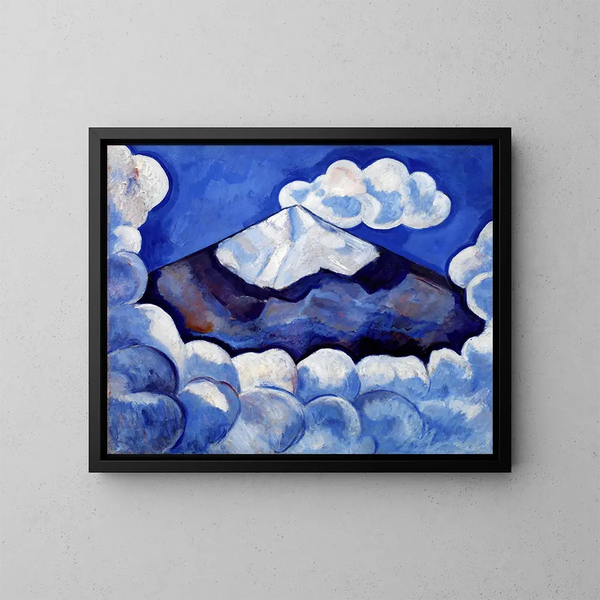 Popocatépetl, matin spirituel, Mexique - Marsden Hartley — kehystetty taideteos seinällä