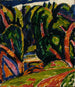 Arbre rouge - Marsden Hartley — näkymä teoksesta