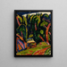Arbre rouge - Marsden Hartley — kehystetty taideteos seinällä