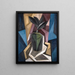 Plante à caoutchouc - Marsden Hartley — kehystetty taideteos seinällä