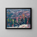Talvi-laulu - Marsden Hartley — kehystetty taideteos seinällä