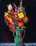 Nature morte aux fleurs - Marsden Hartley — näkymä teoksesta