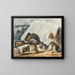 Vague tempête - Marsden Hartley — kehystetty taideteos seinällä