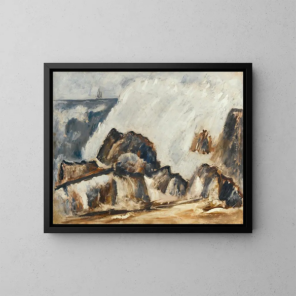 Vague tempête - Marsden Hartley — kehystetty taideteos seinällä