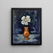 Fleur blanche - Marsden Hartley — kehystetty taideteos seinällä