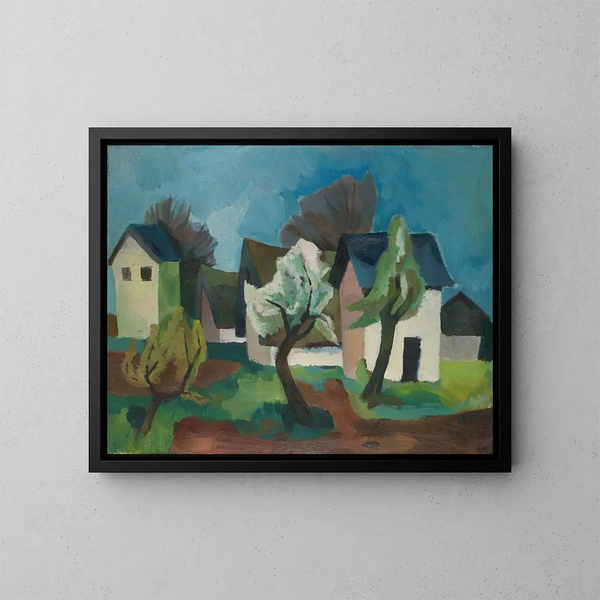 Arbre en fleurs II - Martel Schwichtenberg — kehystetty taideteos seinällä