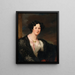 Portrait de Mme Clementson - Martin Archer Shee — kehystetty taideteos seinällä