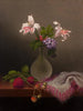 Un vase de lys des blés et d'héliotrope - Martin Johnson Heade — näkymä teoksesta
