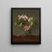 Fleurs de pommier - Martin Johnson Heade — kehystetty taideteos seinällä