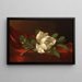 Magnolian maalaus - Martin Johnson Heade — kehystetty taideteos seinällä