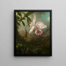 Fleurs d'orchidées - Martin Johnson Heade — kehystetty taideteos seinällä