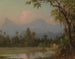 Etelän-Amerikan maisemasta mökin kanssa - Martin Johnson Heade — näkymä teoksesta