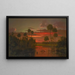 Martin Johnson Heade - Floridan suuri auringonlasku — kehystetty taideteos seinällä