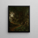 Verdure tropicale, paysage tropical - Martin Johnson Heade — kehystetty taideteos seinällä