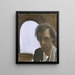 Autoportrait - Martin Berg — kehystetty taideteos seinällä