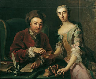 Double portrait - Martin van Meytens — näkymä teoksesta