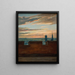 Vue de Copenhague au coucher du soleil - Martinus Rørbye — kehystetty taideteos seinällä