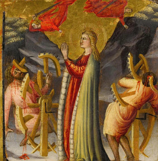 Martyre de Sainte Catherine - Arcangelo di Cola da Camerino