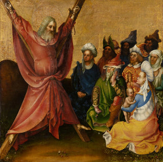 Stefan Lochner - Martyrdom of St Andrew.webp