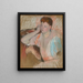 Clarisse - Mary Cassatt — kehystetty taideteos seinällä