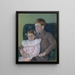 Gardner et Ellen Mary Cassatt - Mary Cassatt — kehystetty taideteos seinällä