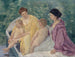 Le bain - Mary Cassatt — näkymä teoksesta