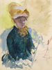 Autoportrait - Mary Cassatt — näkymä teoksesta
