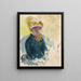 Autoportrait - Mary Cassatt — kehystetty taideteos seinällä
