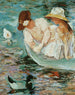 Kesämaalaus - Mary Cassatt — näkymä teoksesta