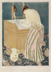 Nainen kylpemässä - Mary Cassatt — näkymä teoksesta