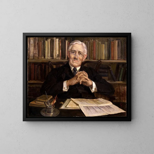 Portrait de Sir Truby King CMG - Mary Elizabeth Tripe — kehystetty taideteos seinällä