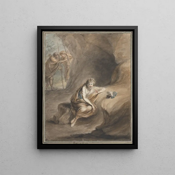 Mary Hoare - Imogen in the Cave Cymbeline Act III Scene VI.webp