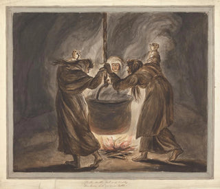 Les trois sorcières de Macbeth Double, double, travail et trouble - Mary Hoare — näkymä teoksesta
