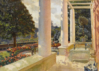 Mary Macmonnies Low - The MacMonnies Estate Terrace in Giverny.webp