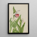 Sabot de la Vierge Cypripedium reginae - Mary Vaux Walcott — kehystetty taideteos seinällä