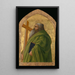 Saint André - Masaccio — kehystetty taideteos seinällä