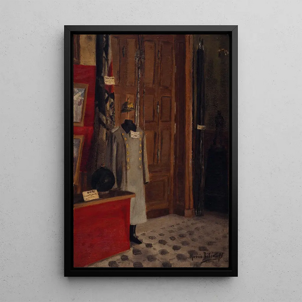 Massia Bibikoff - Salle du muse du costume aux Invalides uniforme allemand.webp