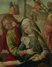 La Vierge et saint Jean pleurant le corps du Christ fragment d'une Lamentation du Christ - Maître de Delft — näkymä teoksesta