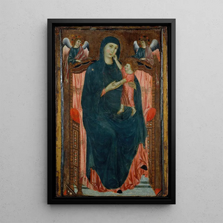 Master of Varlungo - Madonna and Child Enthroned with Angels.webp