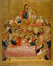 Dormition de la Vierge - Maître de la Madone Cini — näkymä teoksesta