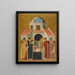 Présentation de Jésus au Temple - Maître de la Madone Cini — kehystetty taideteos seinällä