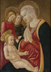 Madonna ja lapsi - Maître de la Nativité de Castello — näkymä teoksesta