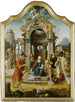 L'Adoration of the Magi - Maître de l'Adoration von Groote — näkymä teoksesta