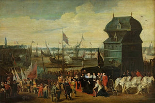 Matheus Vroom - The Reception of Marie de Medici in Antwerp.webp