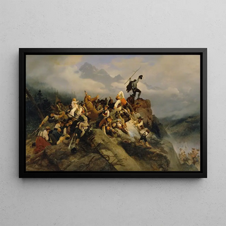 Mathias Artaria - Pater Joachim Haspinger unter den kmpfenden Bauern.webp