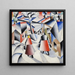 Aamu kylässä lumimyräkän jälkeen - Kazimir Malevich — teoksen seinäesittely