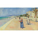 Maalauksen jäljennös Aamu Promenade des Anglais - Edvard Munch